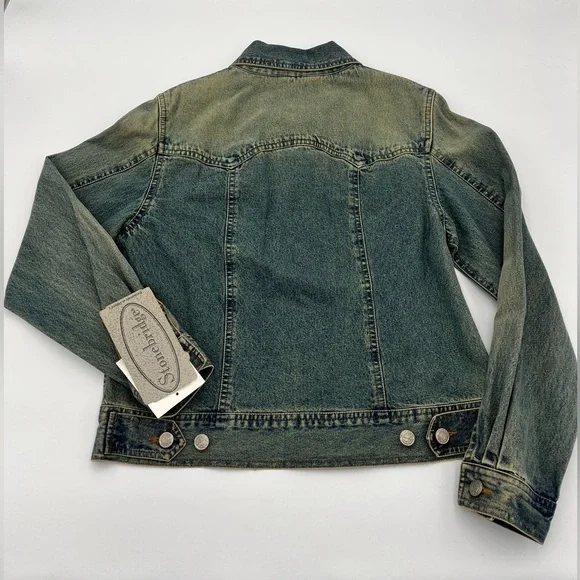 STONEBRIDGE | NWT LIGHT WASH VINTAGE DENIM JACKET 1 Size SP - Picture 3 of 7